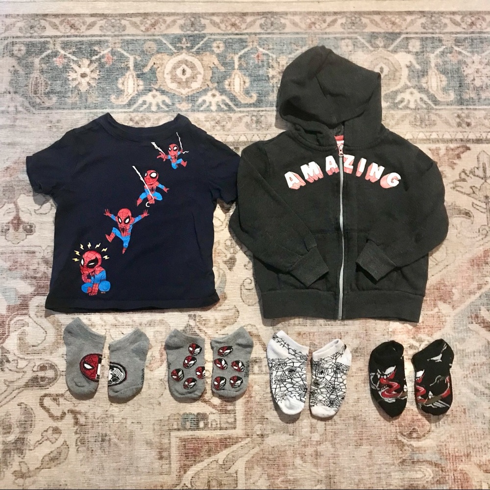 Toddler Boy Spider-Man Bundle | size 3T